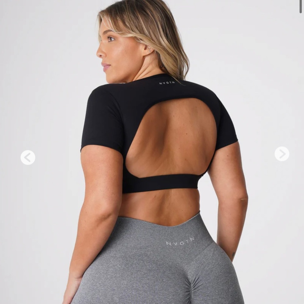 NVGTN Open Back Tee